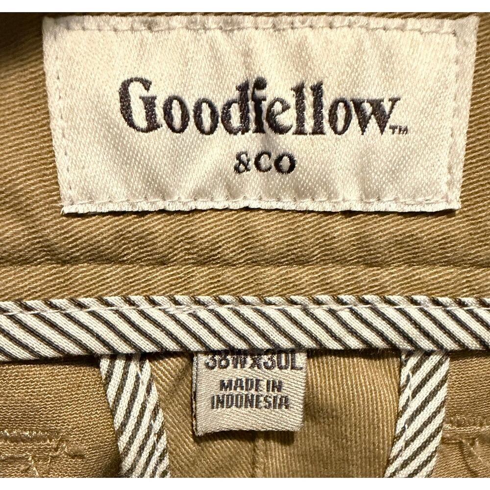 NWT Goodfellow & Co Men's Chinos - Size 38W x 30L - Picture 3 of 6